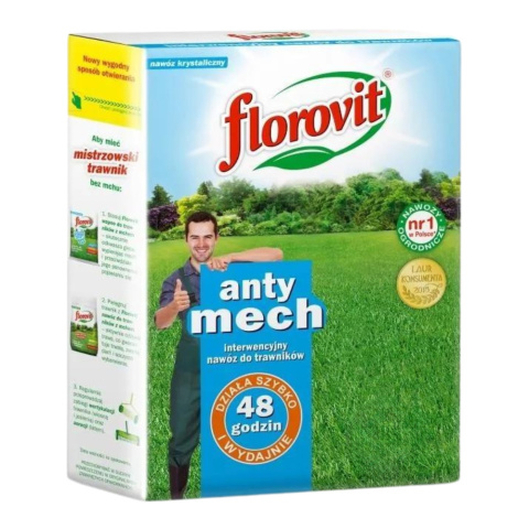 Nawóz Do Trawy Z Mchem Interwencyjny Antymech Mineralny Granulat 2kg Florovit Nawóz Do Trawy Z Mchem Interwencyjny Antymech Mineralny Granulat 2kg Florovit
