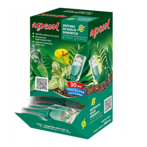 Odżywka Do Roślin Zielonych Aplikator 30ml Green Strong Agrecol