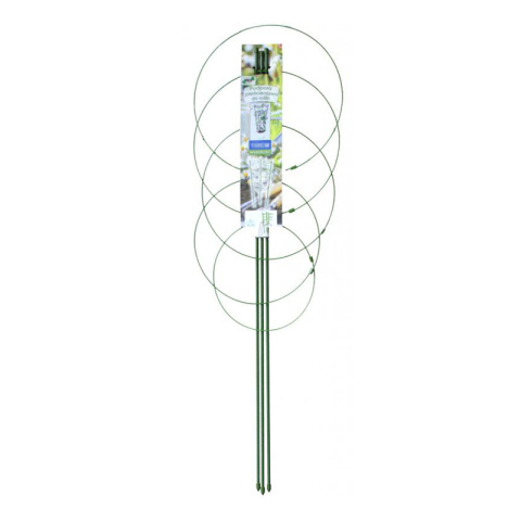 Podpora do Kwiatów i Roślin Pierścieniowa 175cm 5 Pierścieni Stalowa Lakierowana Garden Line Podpora do Kwiatów i Roślin Pierścieniowa 175cm 5 Pierścieni Stalowa Lakierowana Garden Line