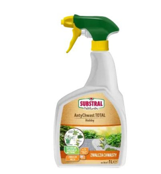 AntyChwast Total Ultra 1000ml Spray Środek Chwastobójczy Na Chwasty Jednoliścienne i Dwuliścienne Naturen Substral