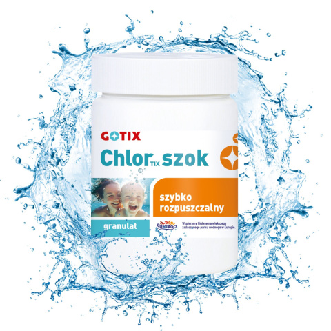 Chlor Do Basenu 65% Granulat 400g ChlorTix Szok Gotix Chlor Do Basenu 65% Granulat 400g ChlorTix Szok Gotix