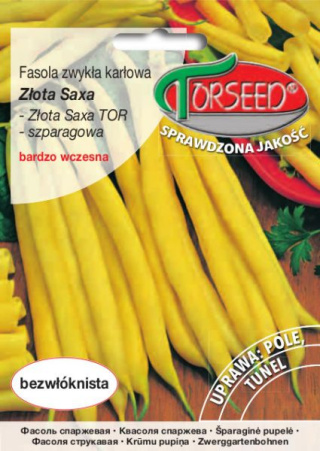 Fasola Szparagowa Złota Saxa Karłowa 30g Torseed