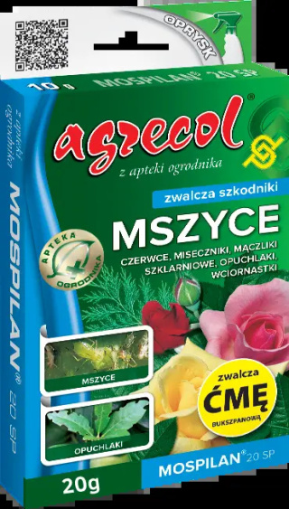 Mospilan 20 SP 20g Środek Owadobójczy Do Zwalczania Szkodników w Uprawach Roślin Agrecol