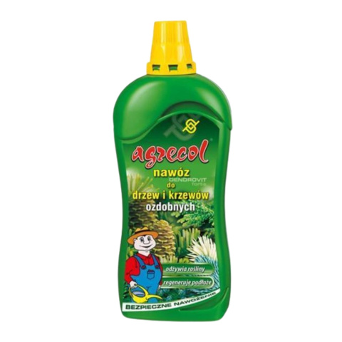 Nawóz Do Drzew i Krzewów Ozdobnych Mineralno Organiczny Płynny 1,2l Dendrovit Forte Agrecol Nawóz Do Drzew i Krzewów Ozdobnych Mineralno Organiczny Płynny 1,2l Dendrovit Forte Agrecol