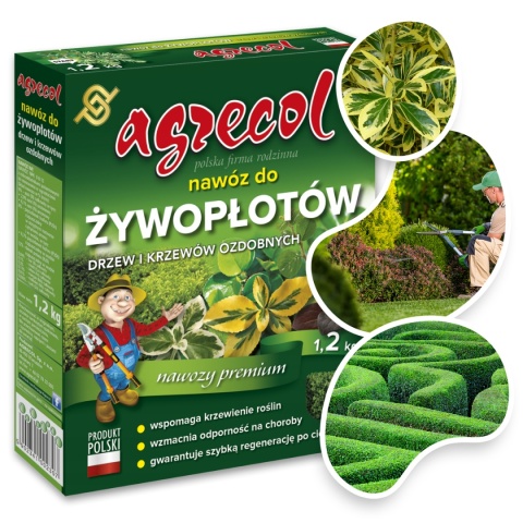 Nawóz Do Drzew i Krzewów Żywopłoty Mineralny Granulat 1,2kg Agrecol Nawóz Do Drzew i Krzewów Żywopłoty Mineralny Granulat 1,2kg Agrecol