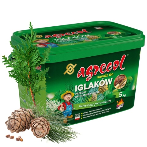 Nawóz Do Iglaków Przeciw Brązowieniu Igieł Mineralny Granulat 5kg Agrecol Nawóz Do Iglaków Przeciw Brązowieniu Igieł Mineralny Granulat 5kg Agrecol