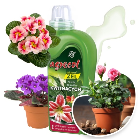 Nawóz Do Roślin Kwitnących Mineralny Żel 1000ml Agrecol Nawóz Do Roślin Kwitnących Mineralny Żel 1000ml Agrecol