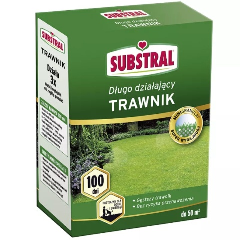 Nawóz Do Trawy Długodziałający 100 Dni Mineralny Granulat 1kg Substral Nawóz Do Trawy Długodziałający 100 Dni Mineralny Granulat 1kg Substral