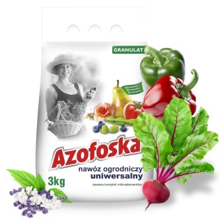Nawóz Uniwersalny Mineralny Granulat 3kg Worek Azofoska