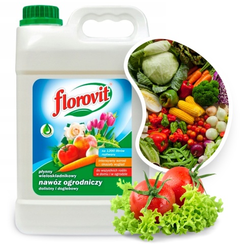 Nawóz Uniwersalny Ogrodniczy Mineralny Płynny 5L Florovit Nawóz Uniwersalny Ogrodniczy Mineralny Płynny 5L Florovit
