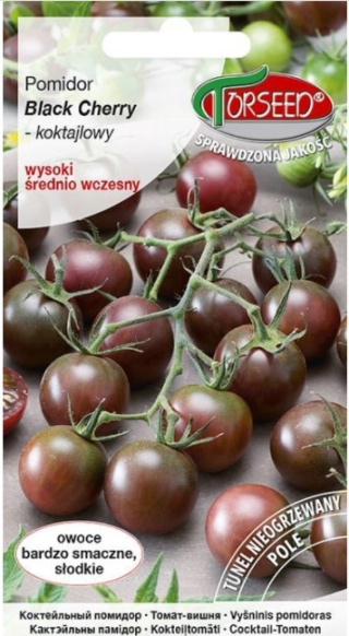 Pomidor Black Cherry Wysoki 0,1g Torseed