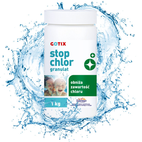 Regulator Korektor Chloru Granulat 1kg Stop Chlor Gotix Regulator Korektor Chloru Granulat 1kg Stop Chlor Gotix