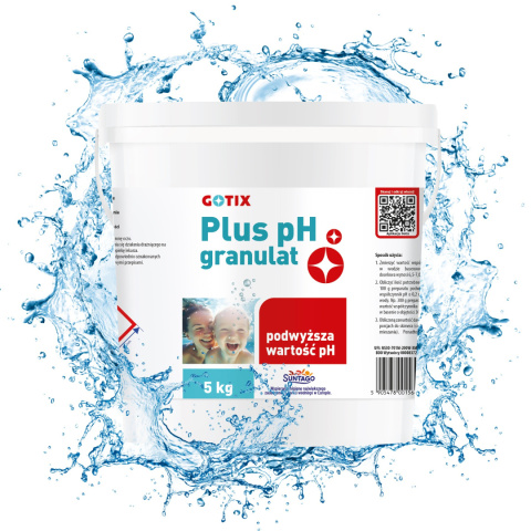 Regulator pH Plus Do Basenu 5kg Granulat Gotix
