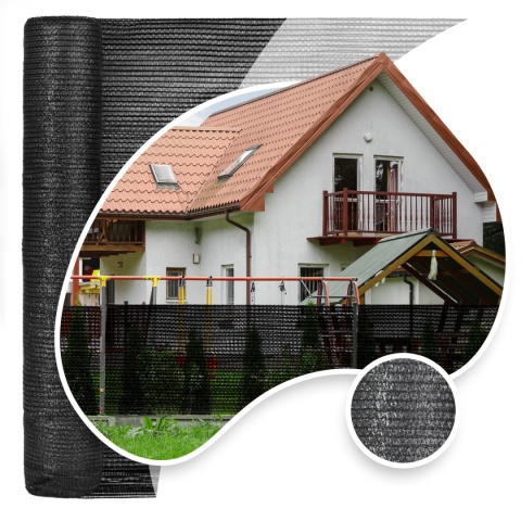 Siatka Cieniująca Grafitowa 150g/m2 150cm x 25mb 85% Zacienienia Lustan Siatka Cieniująca Grafitowa 150g/m2 150cm x 25mb 85% Zacienienia Lustan