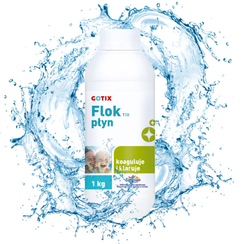Środek Koagulacyjny Flokulator Do Basenu Granulat 1kg Floktix Gotix Środek Koagulacyjny Flokulator Do Basenu Granulat 1kg Floktix Gotix