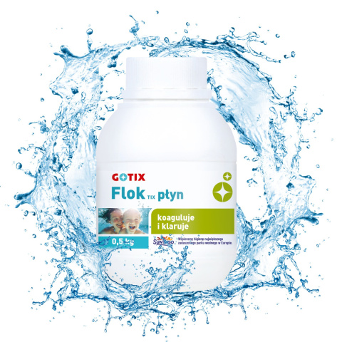 Środek Koagulacyjny Flokulator Do Basenu Płynny 500ml Floktix Gotix Środek Koagulacyjny Flokulator Do Basenu Płynny 500ml Floktix Gotix