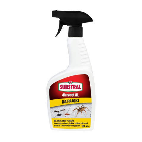 Środek Na Pająki i Inne Kroczące Owady Spray 500ml Środek Owadobójczy Substral Środek Na Pająki i Inne Kroczące Owady Spray 500ml Środek Owadobójczy Substral