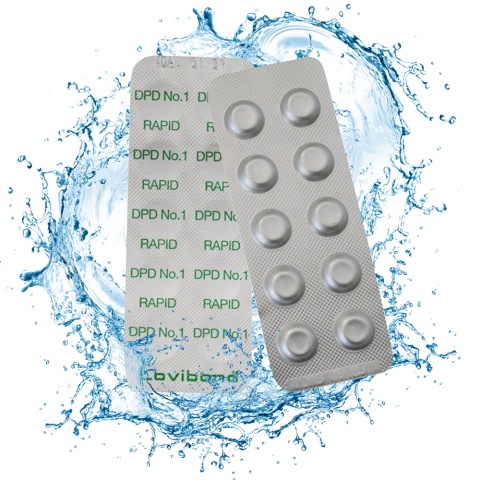 Tabletki Do Pomiaru Wolnego Chloru w Wodzie Do Testera Kolorometrycznego DPD1 Rapid 1szt 10tab Lovibond Tabletki Do Pomiaru Wolnego Chloru w Wodzie Do Testera Kolorometrycznego DPD1 Rapid 1szt 10tab Lovibond