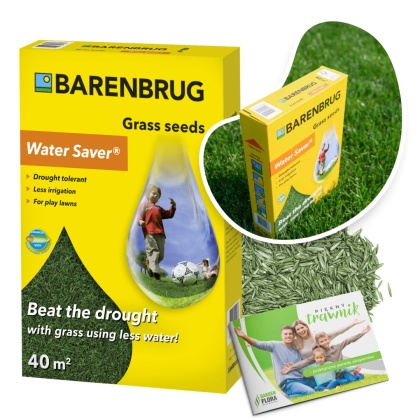 Trawa Odporna Na Suszę Barenbrug Water Saver Otoczkowana 1kg