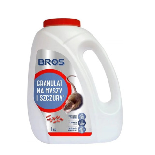 Trutka Na Szczury i Myszy Ziarno1kg Bros
