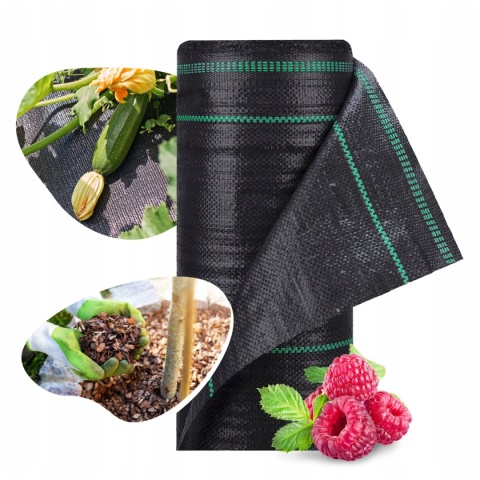 Agrotkanina Czarna 100g/m2 UV 1,1m x 50mb SHA