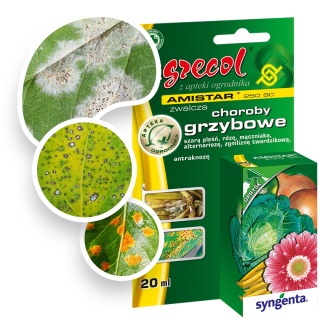 Amistar 250 SC 20ml Fungicyd Środek Grzybobójczy Do Zwalczania Chorób Grzybowych W Uprawach Roślin Agrecol