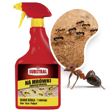 Ant Stop Spray na Mrówki 750ml Środek Owadobójczy Do Zwalczania Mrówek Substral