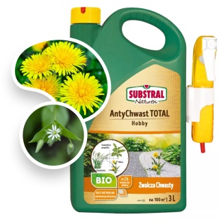 AntyChwast Total Ultra 3000ml Środek Chwastobójczy Na Chwasty Jednoliścienne i Dwuliścienne Naturen Substral