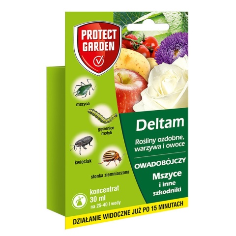 Deltam 30ml Środek Owadobójczy Do Zwalczania Szkodników w Uprawach Roślin Protect Garden