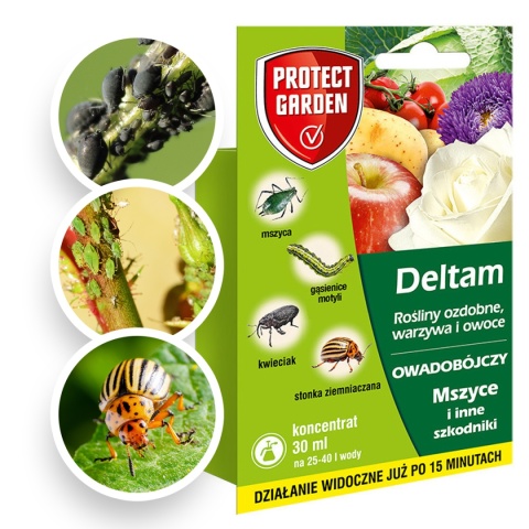 Deltam 30ml Środek Owadobójczy Do Zwalczania Szkodników w Uprawach Roślin Protect Garden