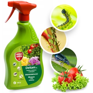 Deltam AL 1L Spray Środek Owadobójczy Do Zwalczania Szkodników w Uprawach Roślin Protect Garden