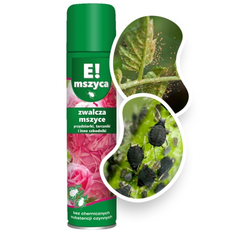 E! Mszyca 250ml Spray Środek Owadobójczy Do Zwalczania Szkodników w Uprawach Roślin Bros