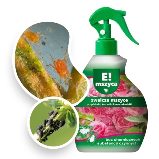 E! Mszyca 250ml Spray Środek Owadobójczy Do Zwalczania Szkodników w Uprawach Roślin Bros