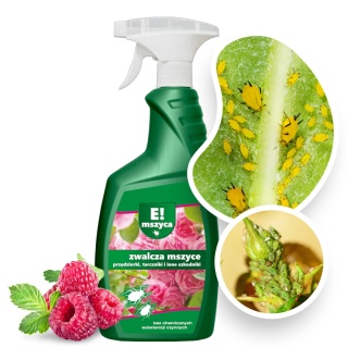 E! Mszyca 500ml Spray Środek Owadobójczy Do Zwalczania Szkodników w Uprawach Roślin Bros