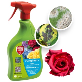 Fungimat AL 1000ml Spray Środek Grzybobójczy Do Zwalczania Chorób Grzybowych w Uprawach Roślin Protect Garden