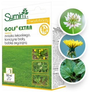 Golf Extra 50ml Środek Chwastobójczy Na Chwasty Dwuliścienne w Trawniku Sumin