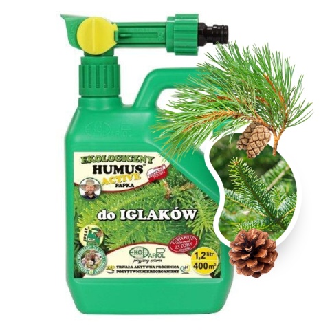 Humus Do Iglaków Przeciw Brązowieniu Płynny 1,2l Zapas Active Papka Ekodarpol
