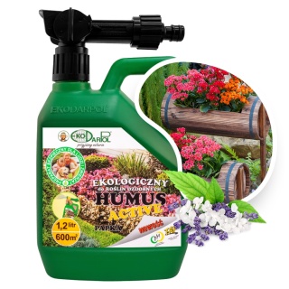 Humus Do Roślin Ozdobnych Płynny 1,2L Sprayer Active Papka Ekodarpol