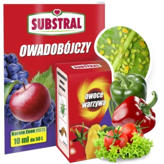 Karate Zeon 050 CS 10ml Środek Owadobójczy Do Zwalczania Szkodników w Uprawach Roślin Substral