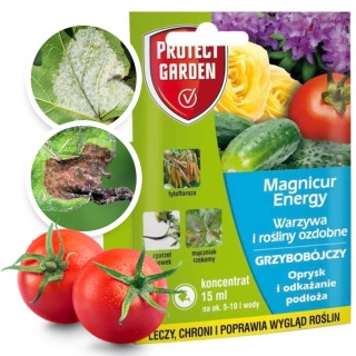 Magnicur Energy 15ml Środek Grzybobójczy Do Zwalczania Chorób Grzybowych w Uprawach Roślin Protect Garden