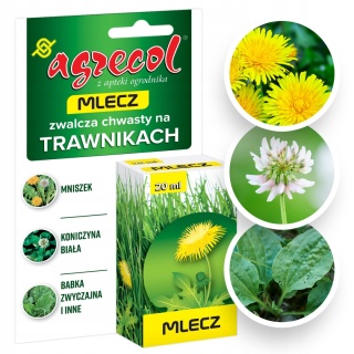 Mlecz SL 20ml Środek Chwastobójczy Na Chwasty Dwuliścienne w Trawniku Agrecol