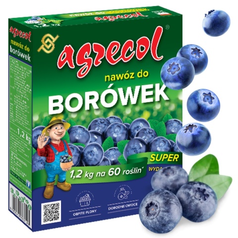 Nawóz Do Borówek Mineralny Granulat 1,2kg Agrecol Nawóz Do Borówek Mineralny Granulat 1,2kg Agrecol