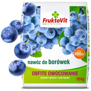 Nawóz Do Borówek Mineralny Granulat 10kg Fruktovit Plus