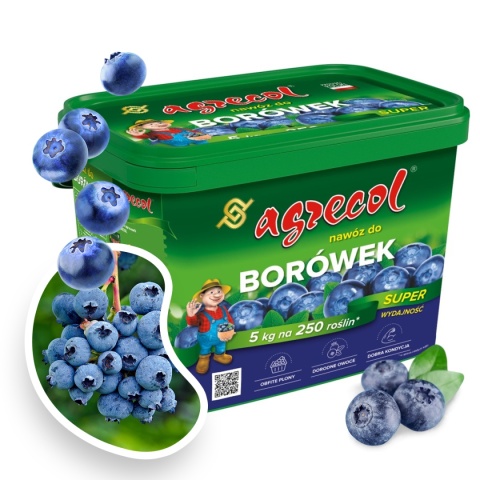 Nawóz Do Borówek Mineralny Granulat 5kg Agrecol Nawóz Do Borówek Mineralny Granulat 5kg Agrecol