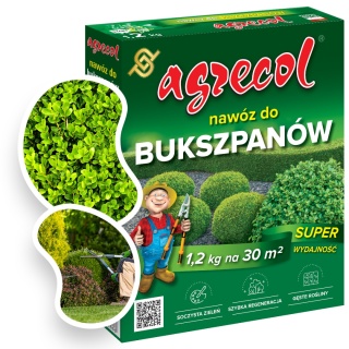 Nawóz Do Bukszpanów Mineralny Granulat 1,2kg Agrecol