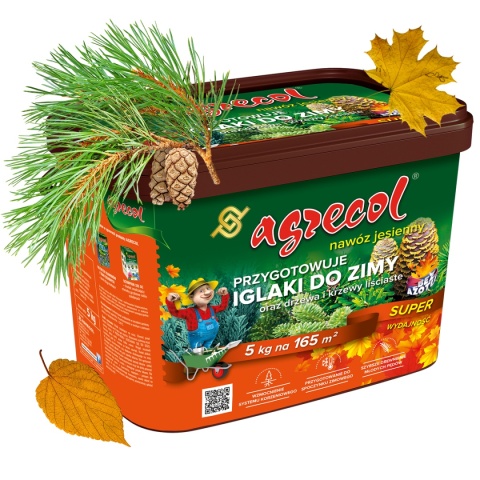 Nawóz Do Iglaków Jesienny Mineralny Granulat 5kg Agrecol