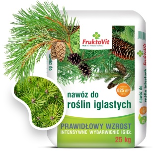 Nawóz Do Iglaków Mineralny Granulat 25kg Fruktovit