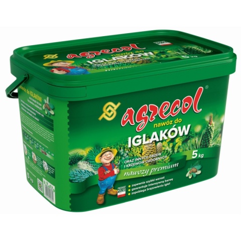 Nawóz Do Iglaków Mineralny Granulat 5kg Agrecol