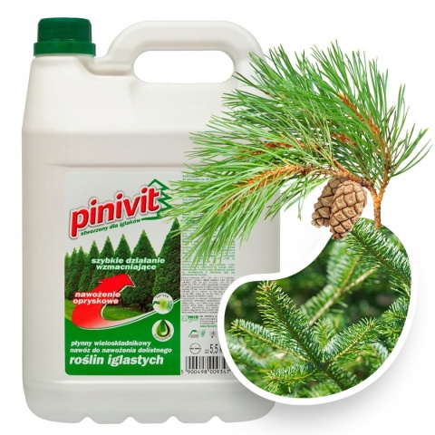 Nawóz Do Iglaków Mineralny Płynny 5L Pinivit Nawóz Do Iglaków Mineralny Płynny 5L Pinivit