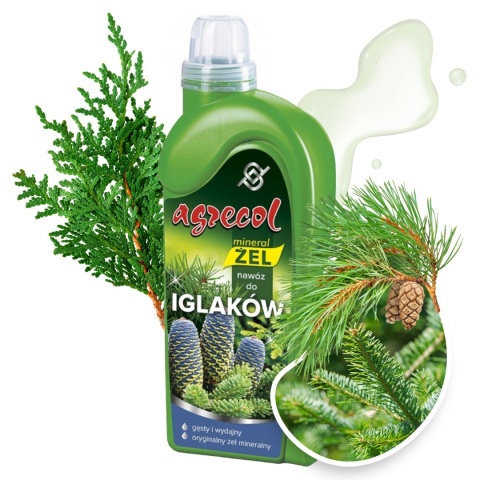 Nawóz Do Iglaków Mineralny Żel 1l Agrecol